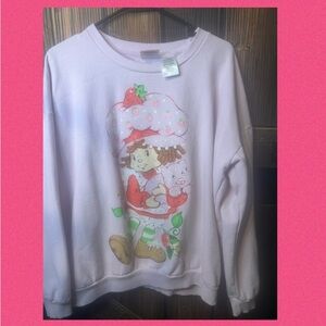 Pink Strawberry Shortcake Character Sweatshirt